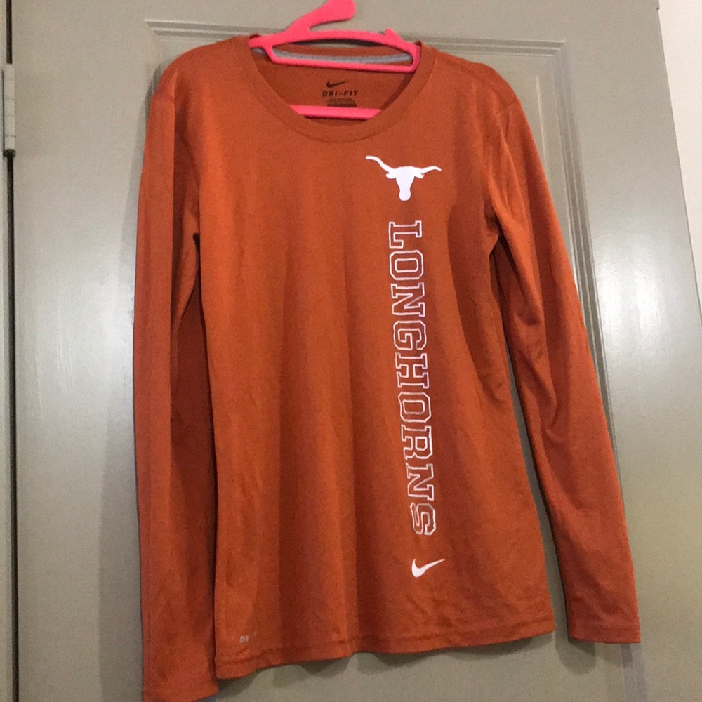 [Nike] Dry Fit Longhorns Long Sleeve Top